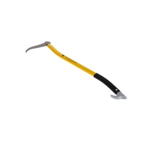 Ochsenkopf Alu-Handsappie 70 cm, gelb/schwarz, zum Bewegen von Holzstämmen.
