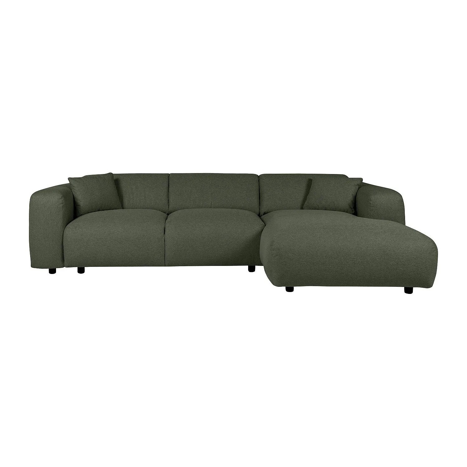 Vente-unique Sofa Ohne Schlafmöglichkeit Pogni Grün 280 cm