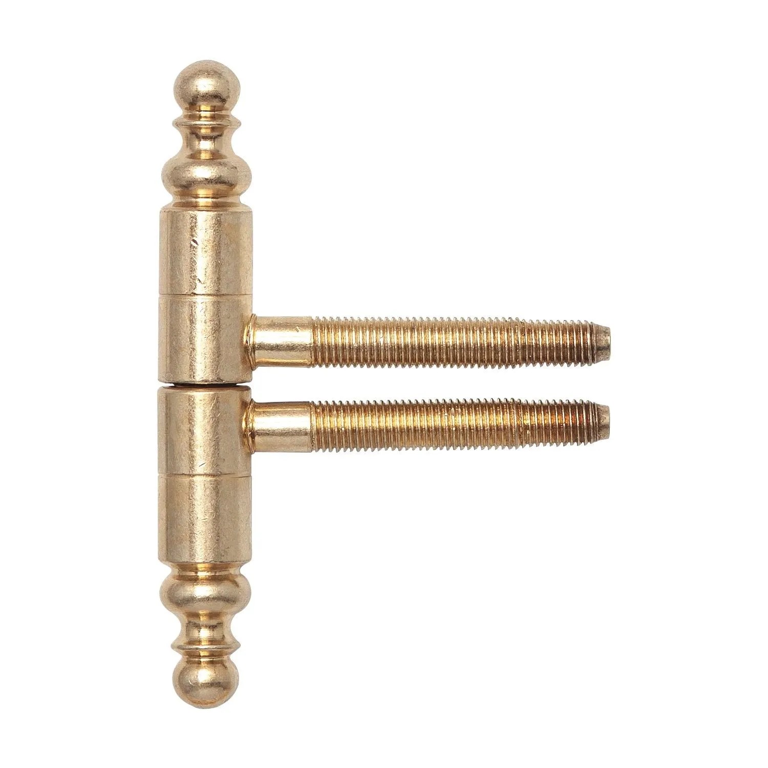 Sfs Einbohrband 2-teilig mit Zierkopf ø 16 mm Bandhöhe 108,5 mm Stahl Vermessingt