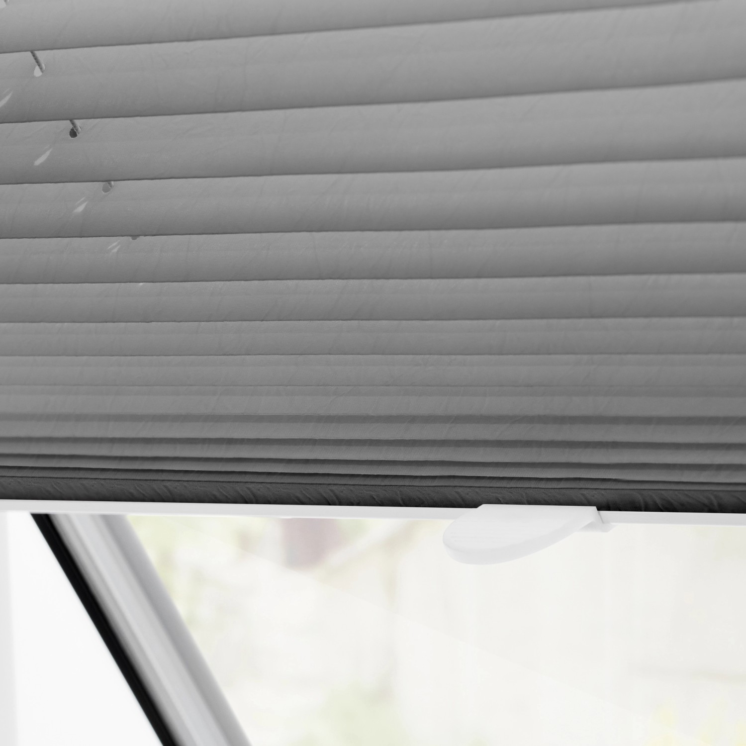 OBI bei cm 60 kaufen Grau ohne x Plissee Bohren Dachfenster Lichtblick 36,3 Easyfix cm
