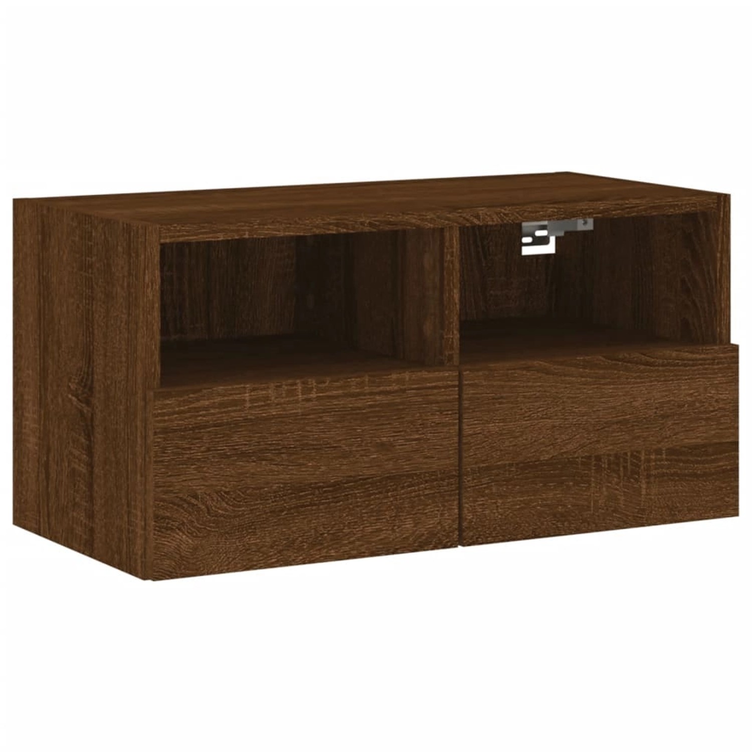 VidaXL TV-Wandschrank Braun Eiche-Optik 60x30x30 cm Holzwerkstoff günstig online kaufen