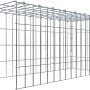 Gabiona Anbaukorb Typ 4, 40x80x30cm, Maschenweite 5x10cm, aus galvanbeschichtetem Drahtgitter.