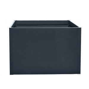 Floraworld Hochbeet Twin-Wall Gr. S 90 x 90 x 76 cm Fassungsvermögen 600 l