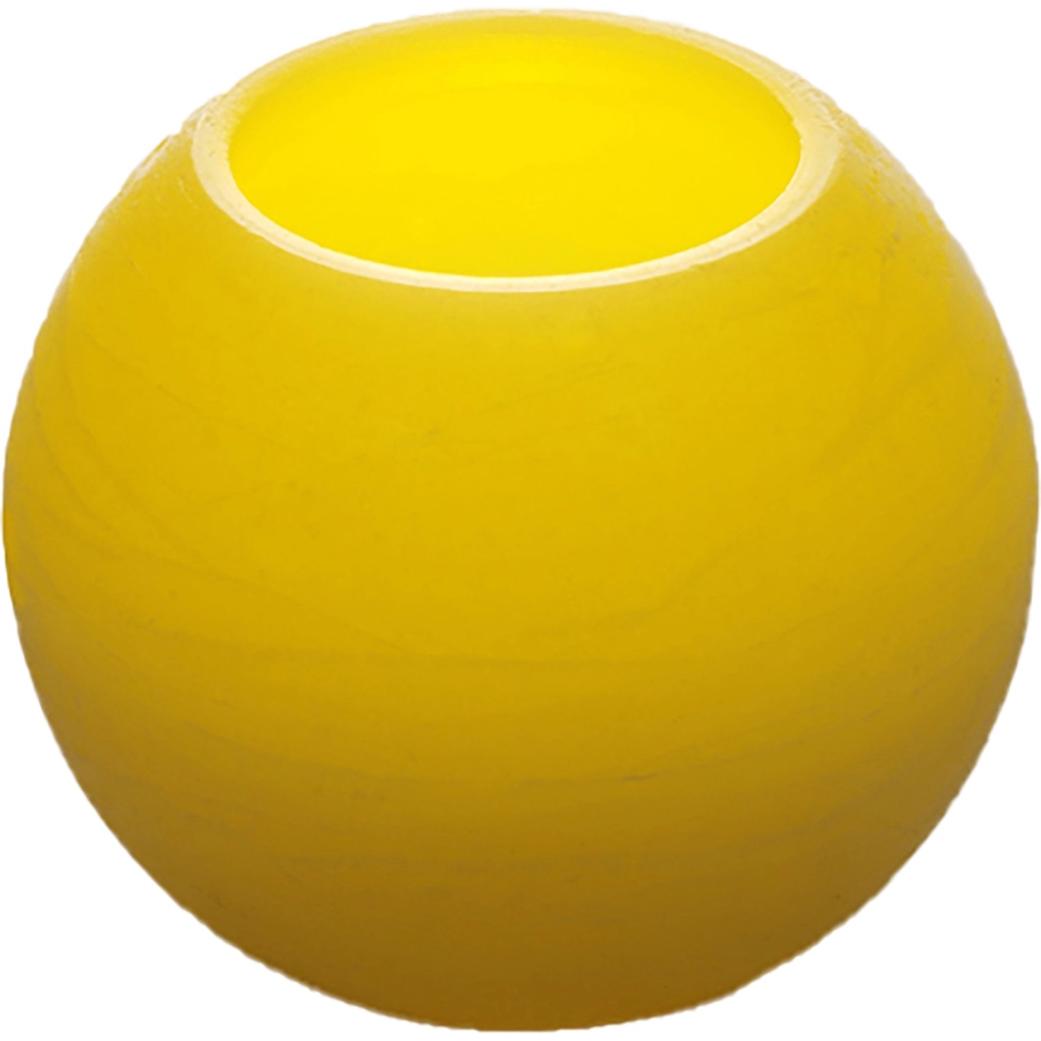 LED-Kerze Bola mit Timerfunktion Ø 11,5 cm Creme