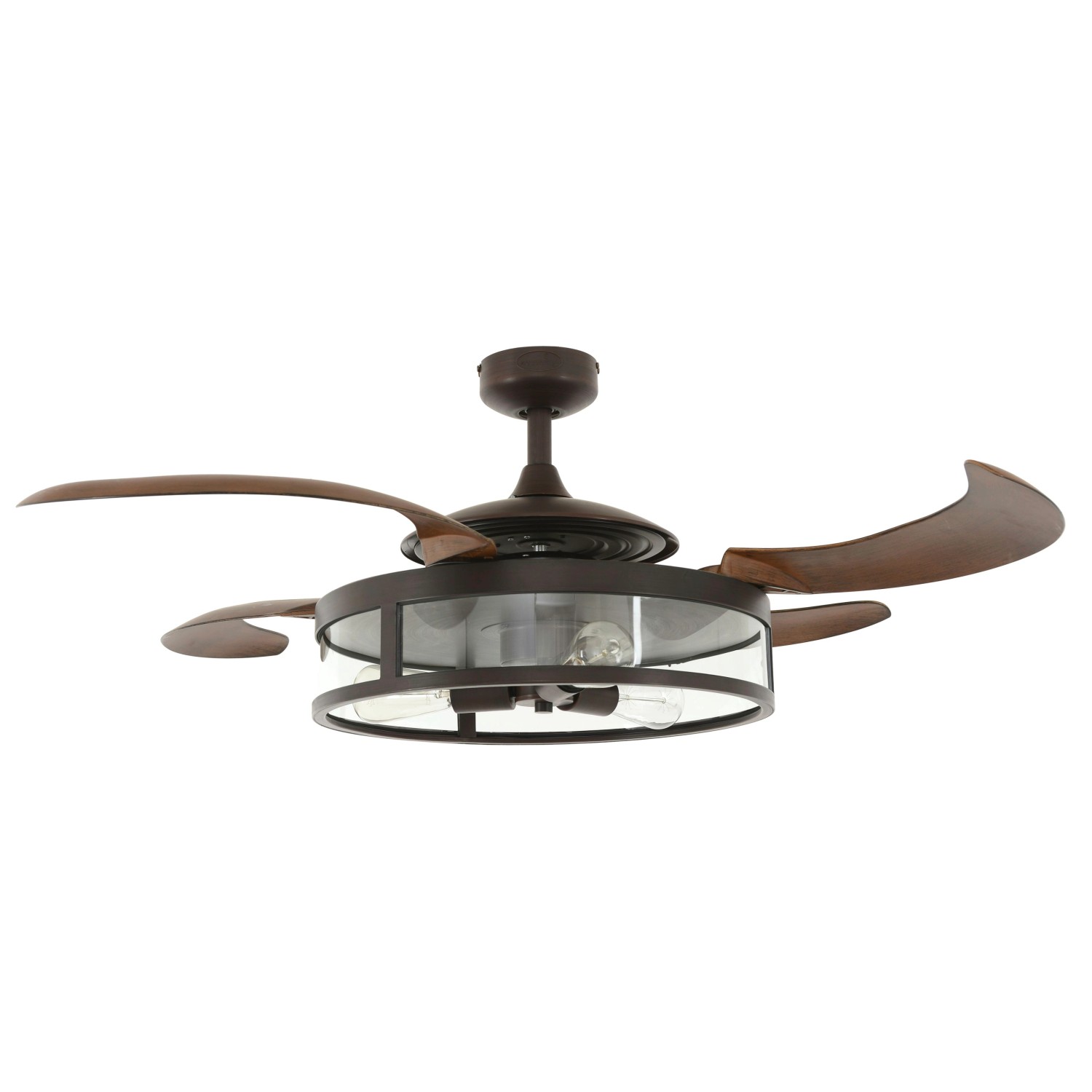 BEACON Deckenventilator Fanaway Classic Bronze 122 cm mit Beleuchtung und Fernbedienung