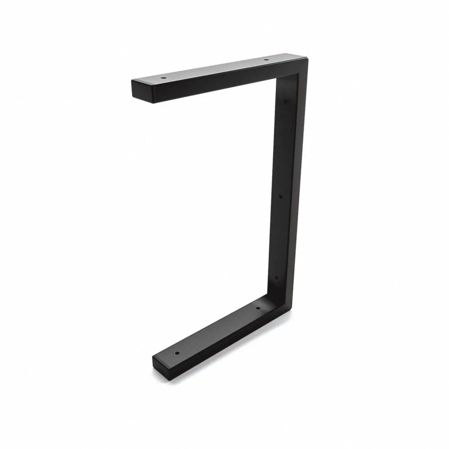HEVVA Waschtischhalterung LAHN 25 cm Tief 1 Halter Schwarz