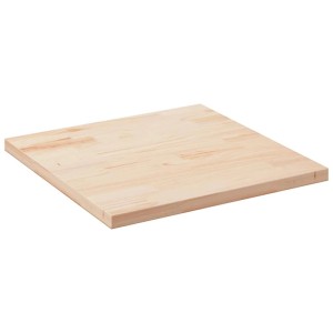 vidaXL Tischplatte 90x90x2,5 cm Massivholz Kiefer Quadratisch 824395