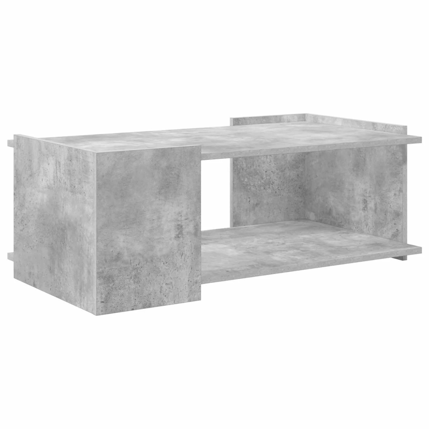 vidaXL Couchtisch Betongrau 90 x 50 x 33 cm Holzwerkstoff 8000997