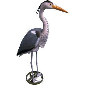 Ubbink Fischreiher, 87 cm, als naturnahe Teichdeko & Gartendekoration.