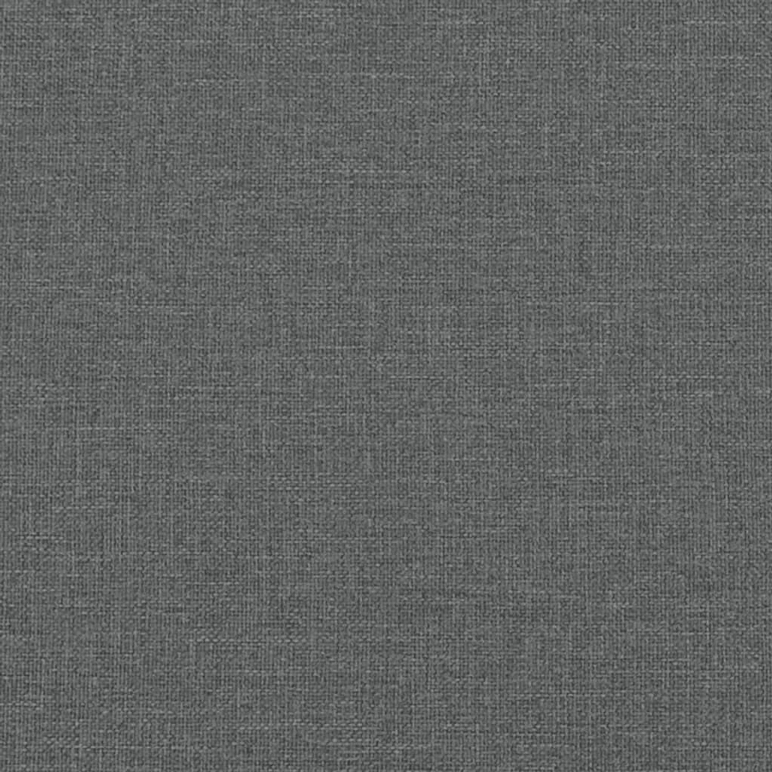 Nahaufnahme des dunkelgrauen Stoffbezugs vom vidaXL Boxspringbett, 120x190 cm.