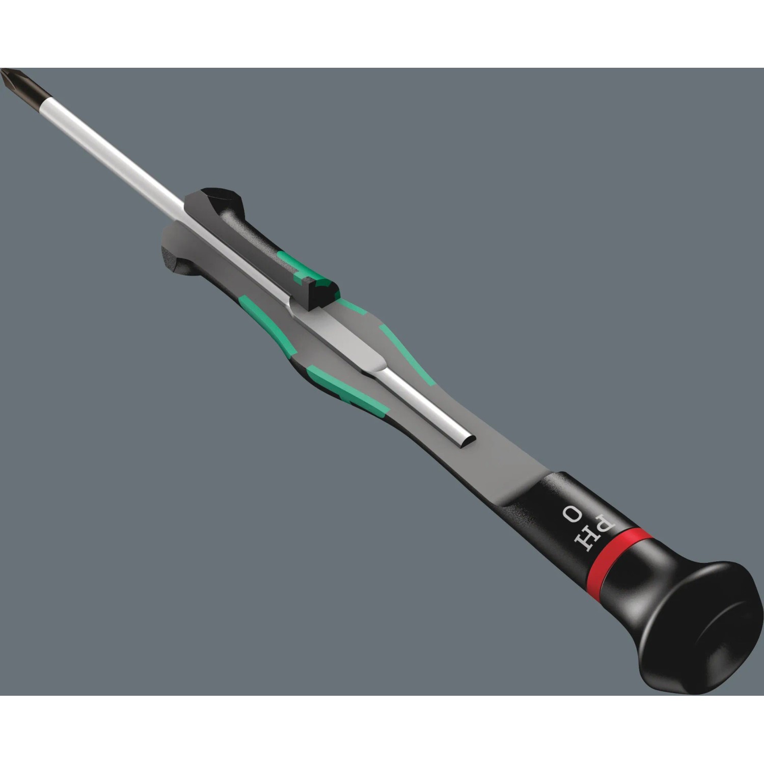 Wera Kraftform Micro Schraubendreher PH0, Teil des 6-teiligen Sets.