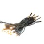 Lex 100er LED Lichterkette warmweiß mit grünem Kabel für Innen. Ideal für Partybeleuchtung.