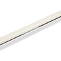 Graue LED-Feuchtraumleuchte aus Glas, 9W, 4000K, 68,5cm, IP65. Ideal für Bad und Keller.