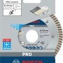 Bosch Diamanttrennscheibe Extra-Clean Turbo Porzellan, Ø 115mm, für Winkelschleifer.