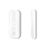 Weißer Yale Tür- und Fenstersensor für Smart Alarm Systeme, kabellos für Innenräume.