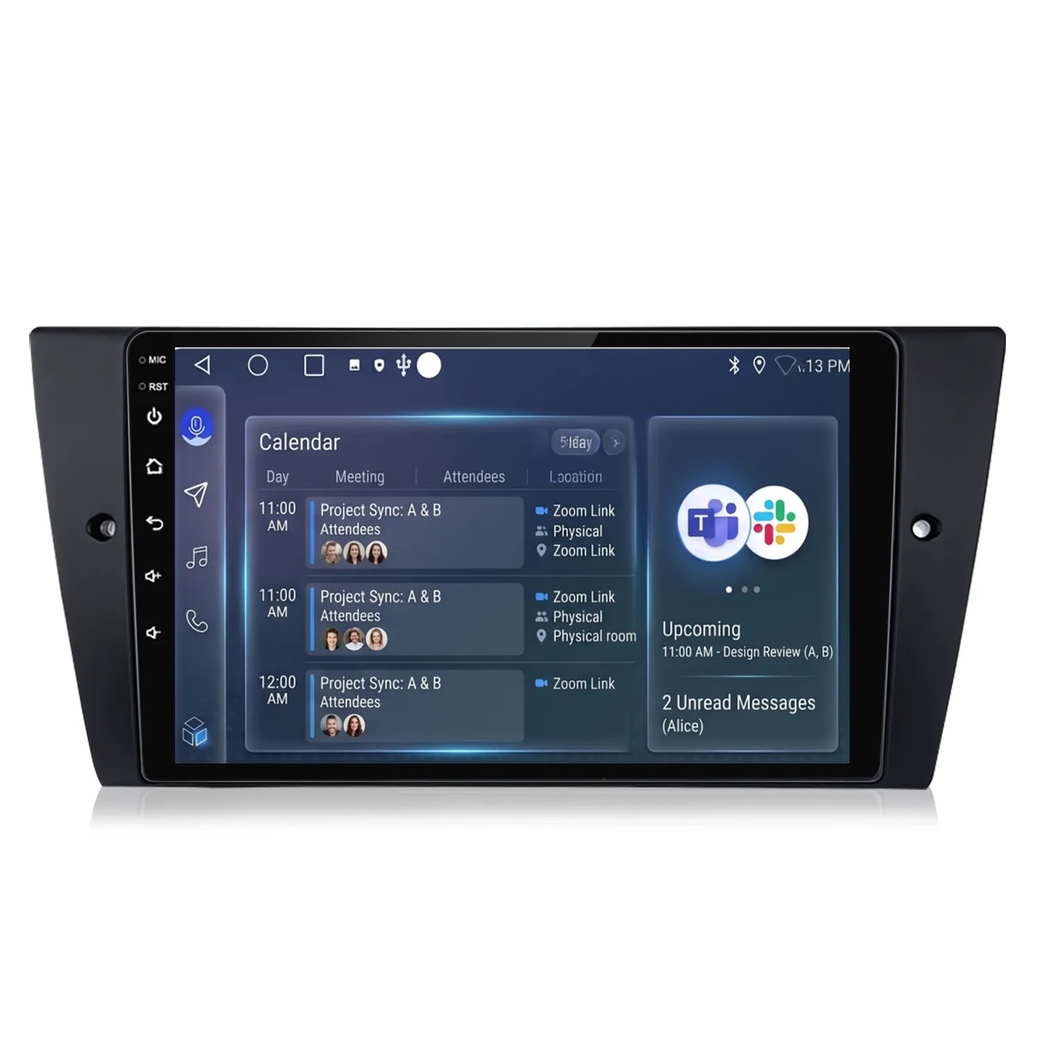 Junsun 9 Zoll Autoradio Für BENZ C Class 3 W204 2006 To 2011