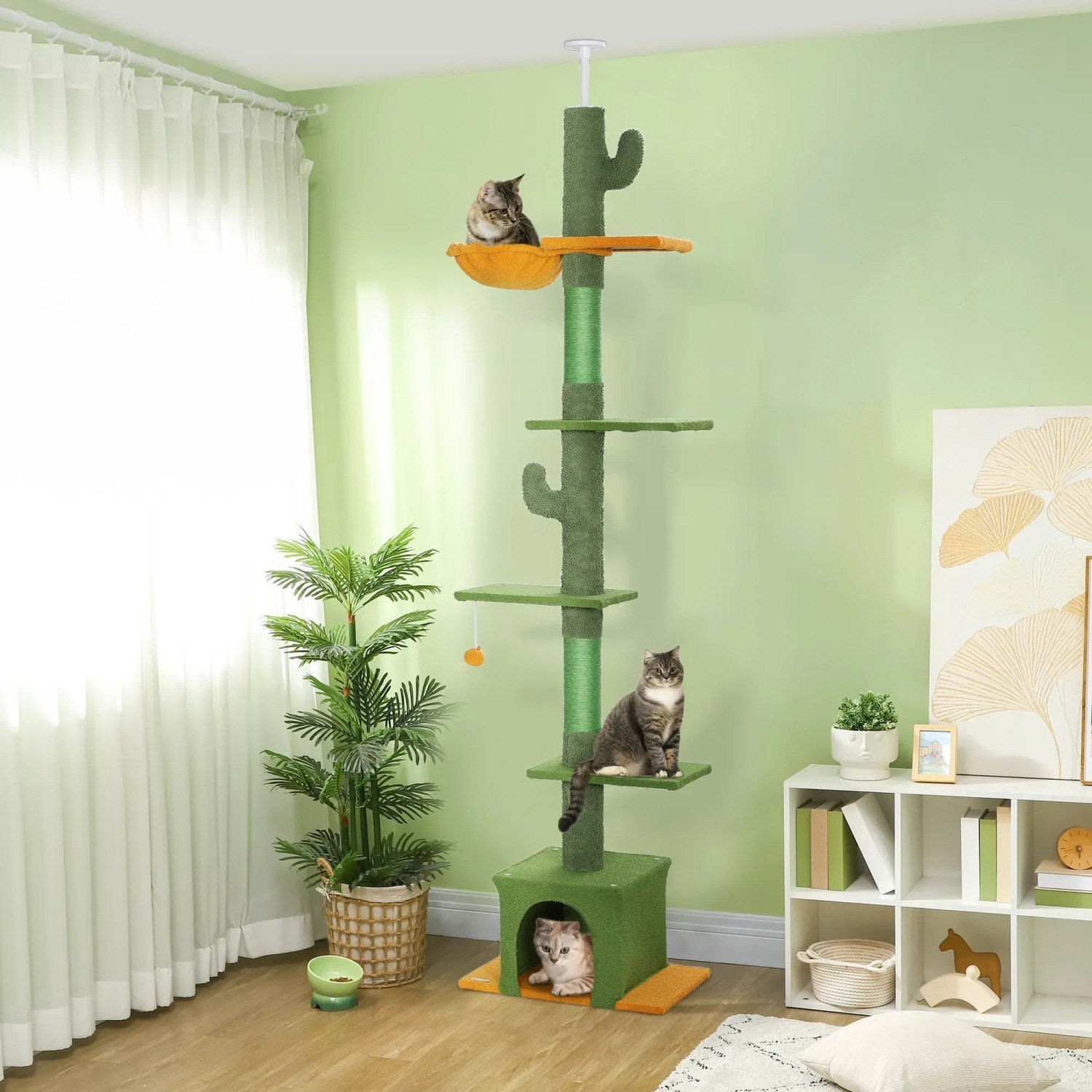 Bespaar vandaag nog €30,00 | Double Fun Speeltoren | Katten | Krabpaal – - Online dierenwinkel