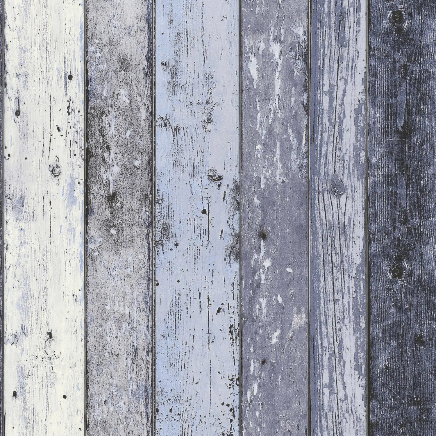 Tadessi Tapete Holzoptik M1-No.862 Vliestapete in Blau