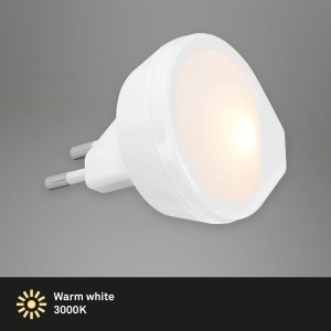 Briloner Quiri Nachtlicht, warmweißes Steckdosenlicht für Kinderzimmer & Flur.