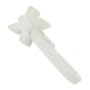 Weißer Gardinia X-Gelenkgleiter für Gardinenschienen, 25er-Pack.