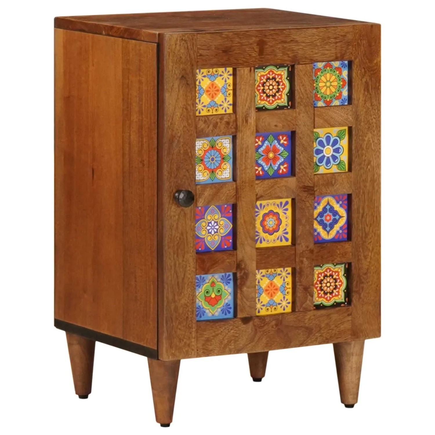 vidaXL Badezimmerschrank mit Speicher Walnuss 38 x 33,5 x 58 cm 4018245 günstig online kaufen