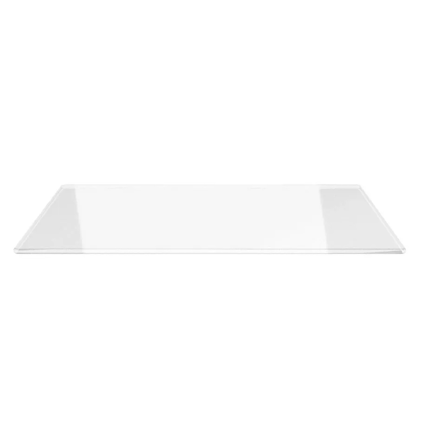 ECOfoxx Funkenschutzplatte Glasbodenplatte Rechteck 130x50cm