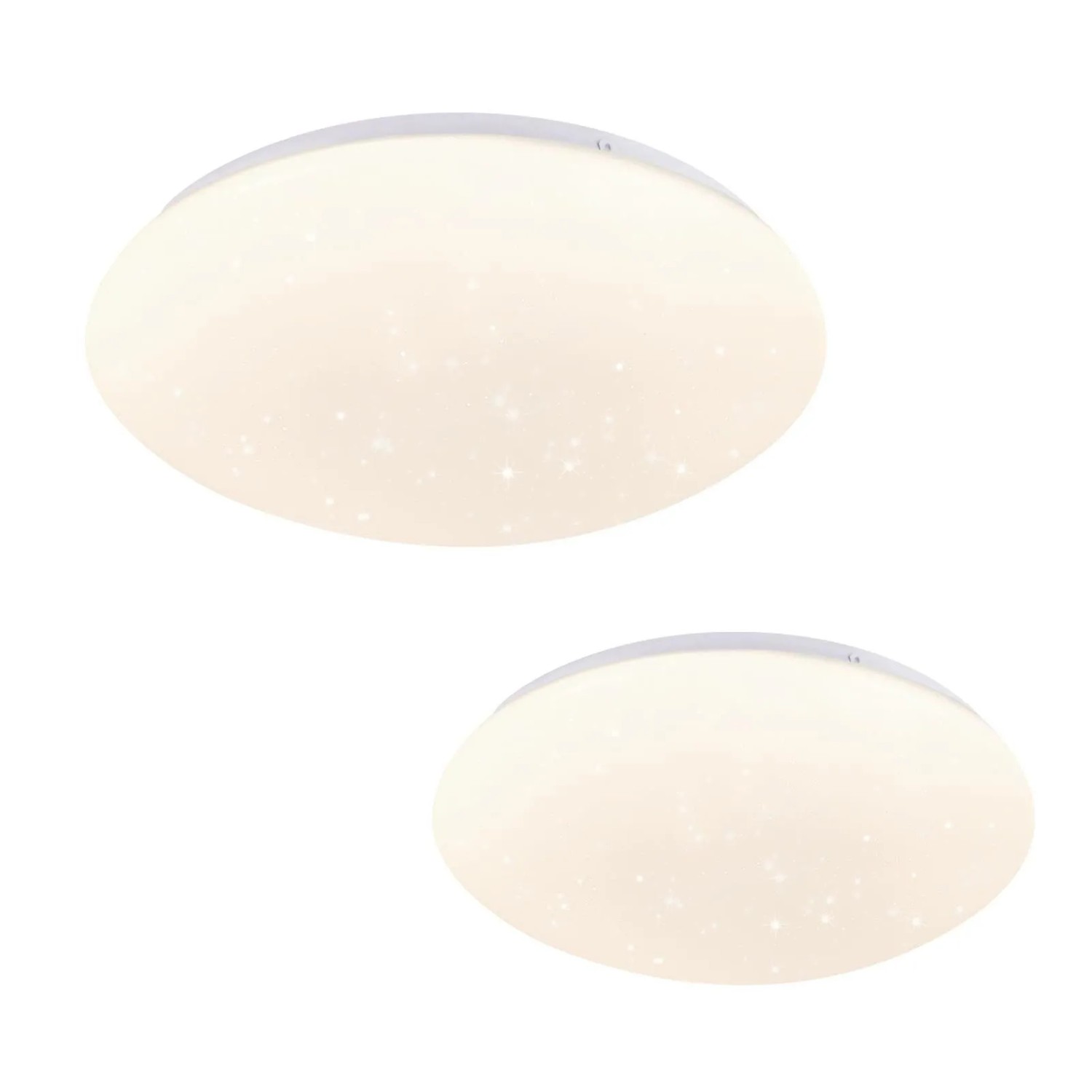 NETTLIFE LED Deckenleuchte aus Metall L17cmWeiß-2