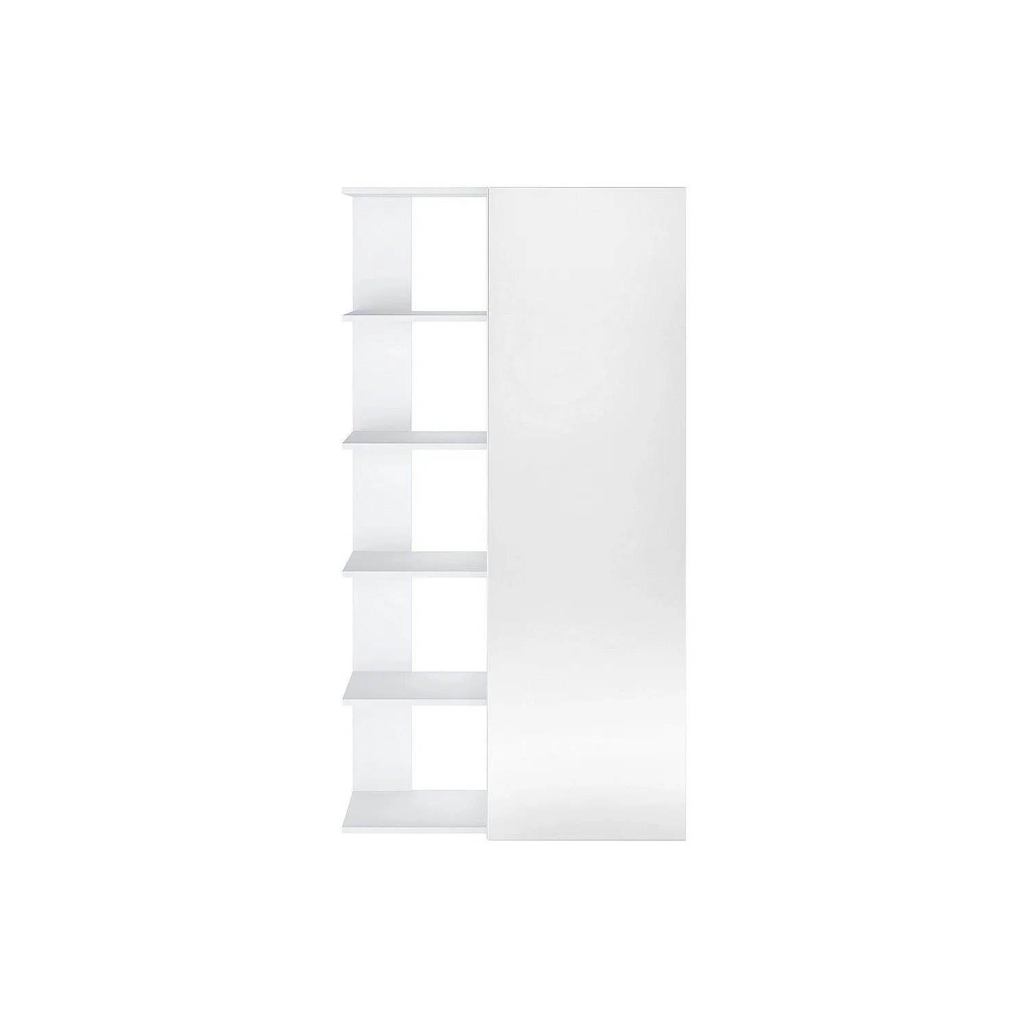 Vente-unique Schuhschrank Sylany Weiß 87.6 cm