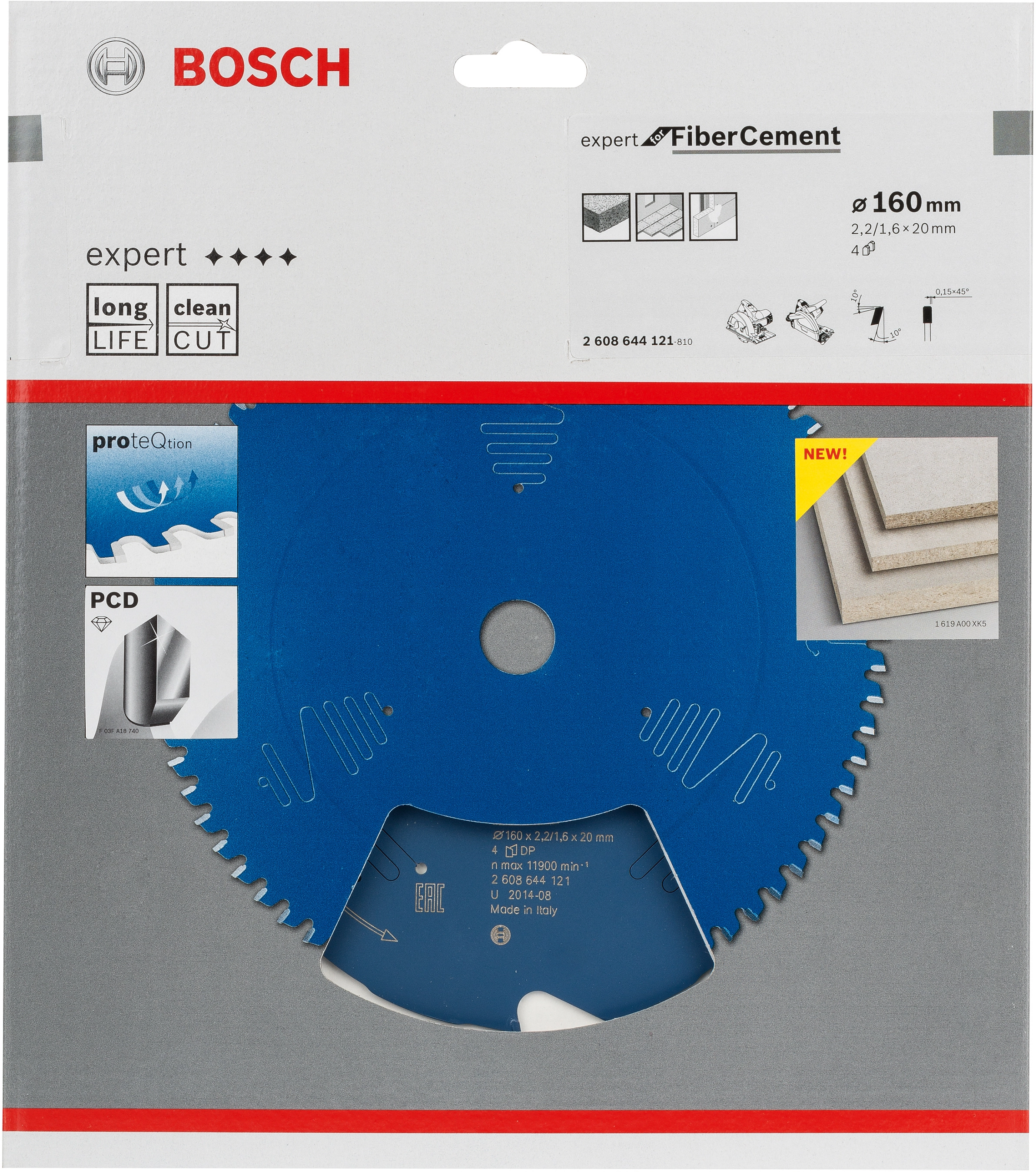 Expert 20 160 for x Fibre mm OBI 2,2 Cement kaufen Kreissägeblatt bei mm Bosch x HW mm