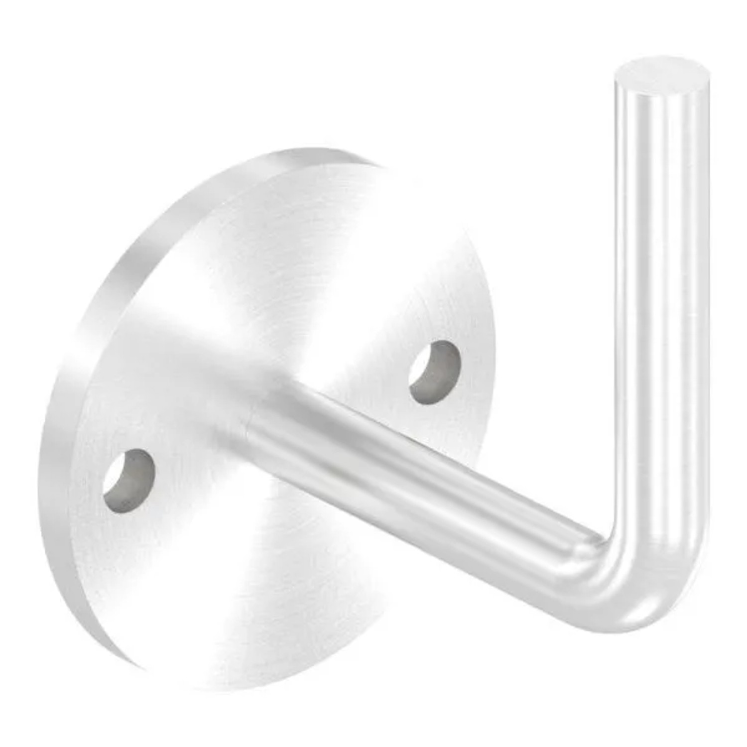 FeNau Handlaufhalter V2A Ronde 70x6 mm Bügel 12 mm Wandabstand 80 mm Zum Anschweißen