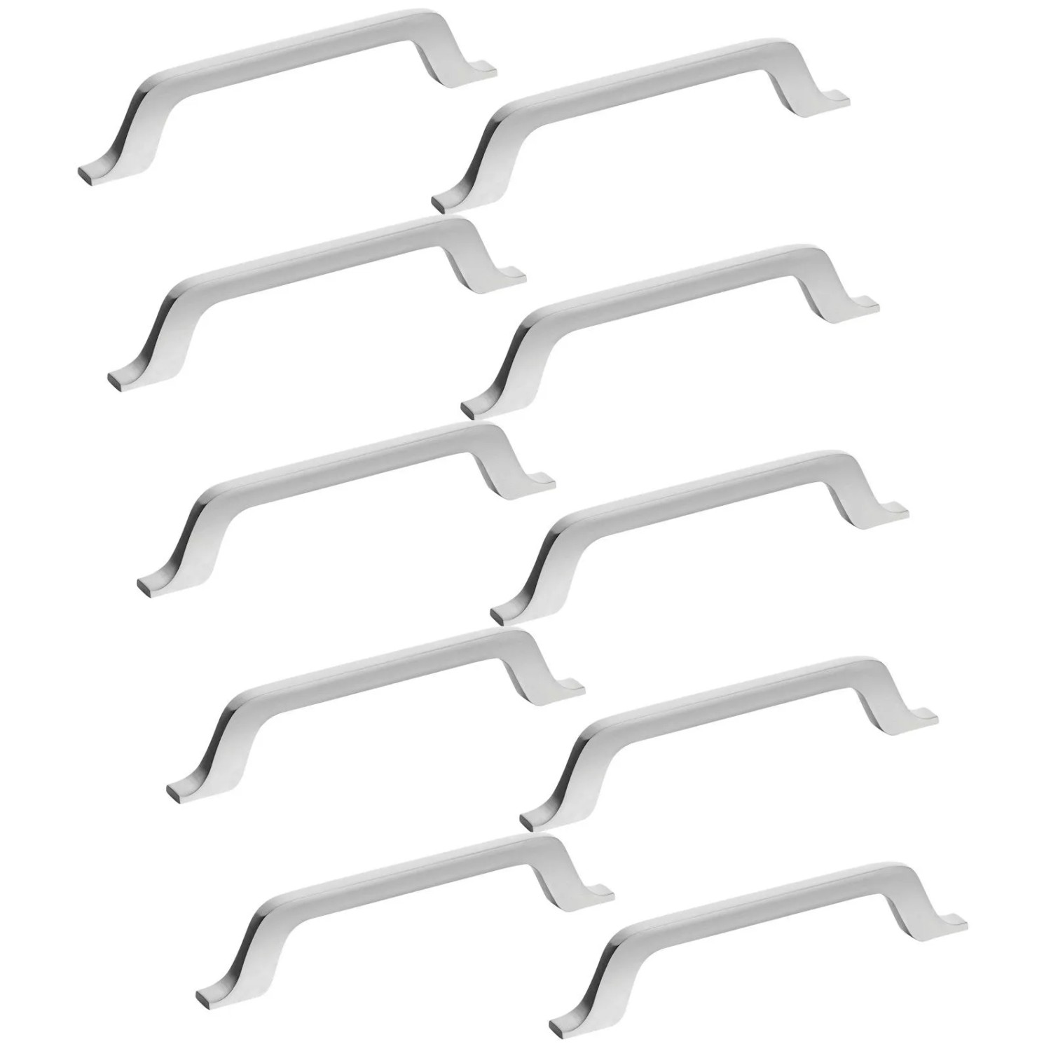 Thumbnail - SOTECH 10x Möbelgriff FormLine WAVE BA 160mm Edelstahloptik