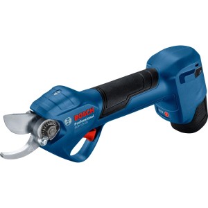 Bosch Professional Akku-Gartenschere GGP 12V-25 mit Akkus und Ladegerät.