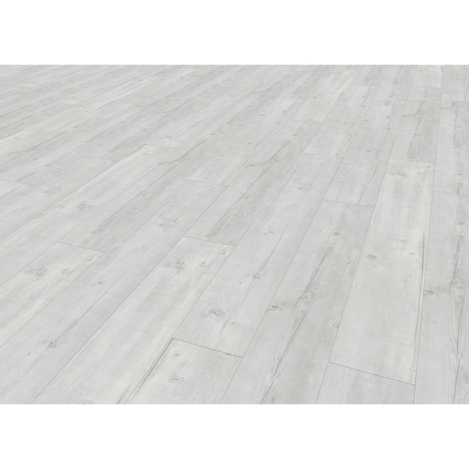 Gerflor Vinylboden Hella White, selbstklebend, in heller Holzoptik für Wohn- und Gewerberäume.