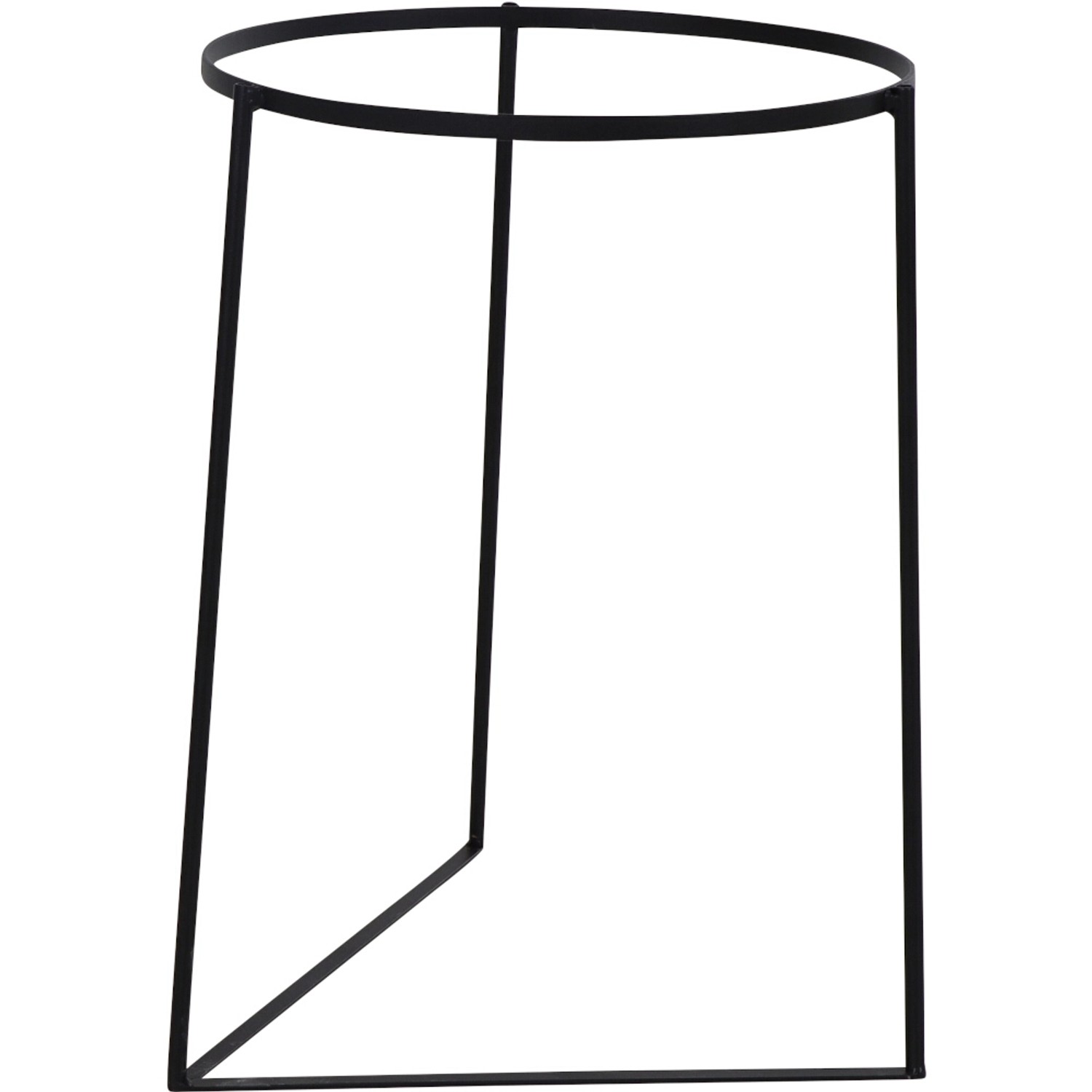 Siena Garden Pflanzenständer Rodos Ø 35 cm x 50 cm Schwarz kaufen bei OBI