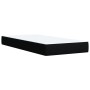 Schwarze vidaXL Boxspringbett-Matratze, 80x200 cm, Stoff.