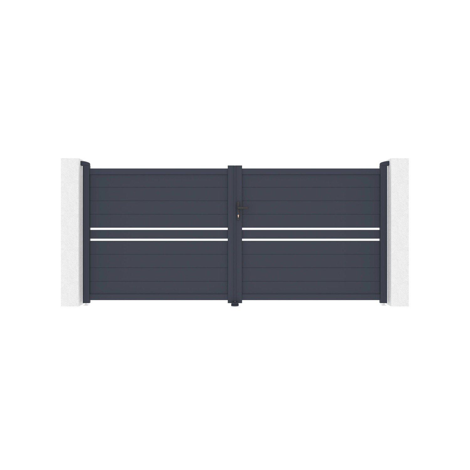 Casanoov Schwingtor 3 5 M Cimone H 160 Cm Aluminium & Tanker B250 Motorisie günstig online kaufen