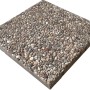 Waschbetonplatte Buntkies, 40x40 cm, für Gehwege & Terrassen.