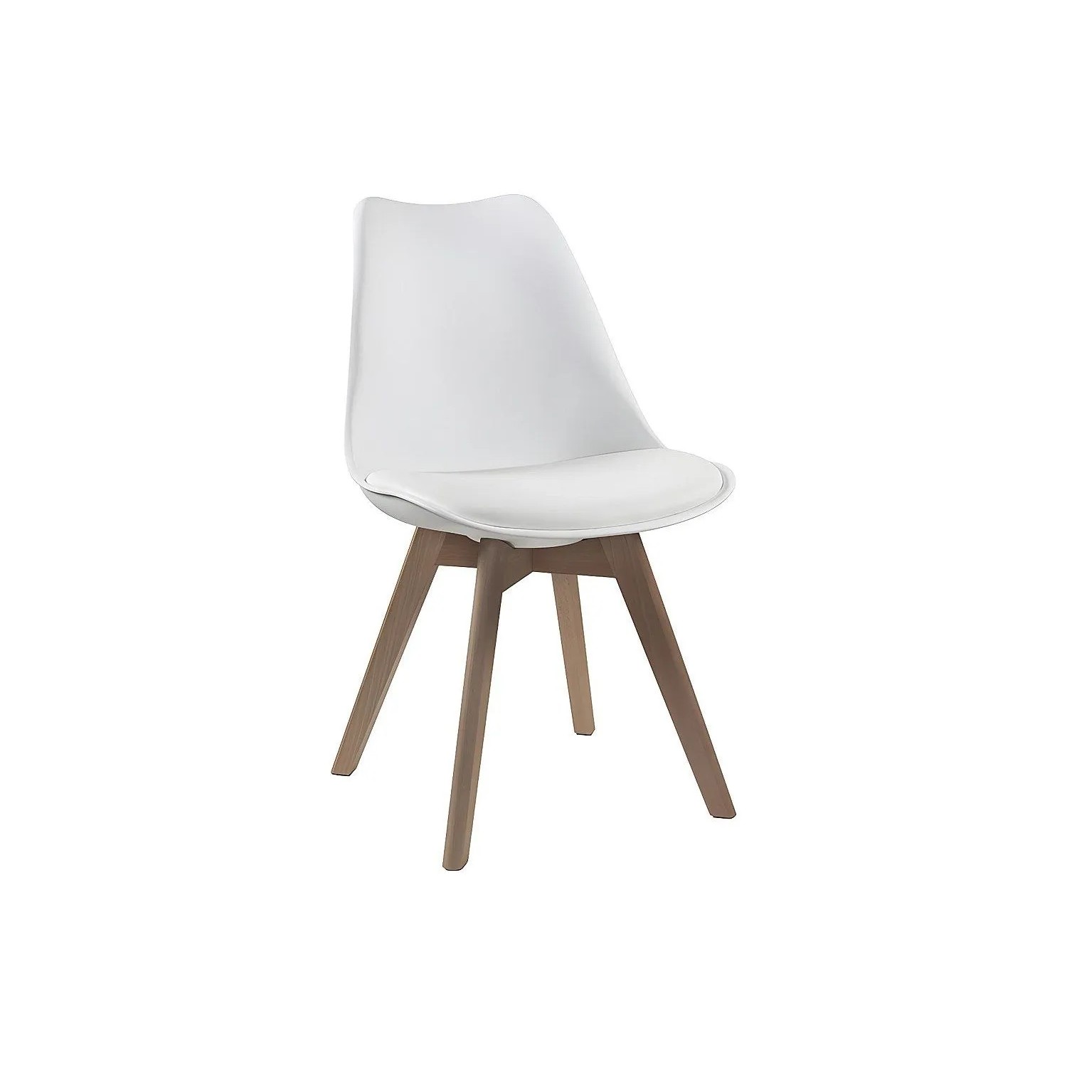 Vente-unique Stuhl Jody Weiß 49 cm
