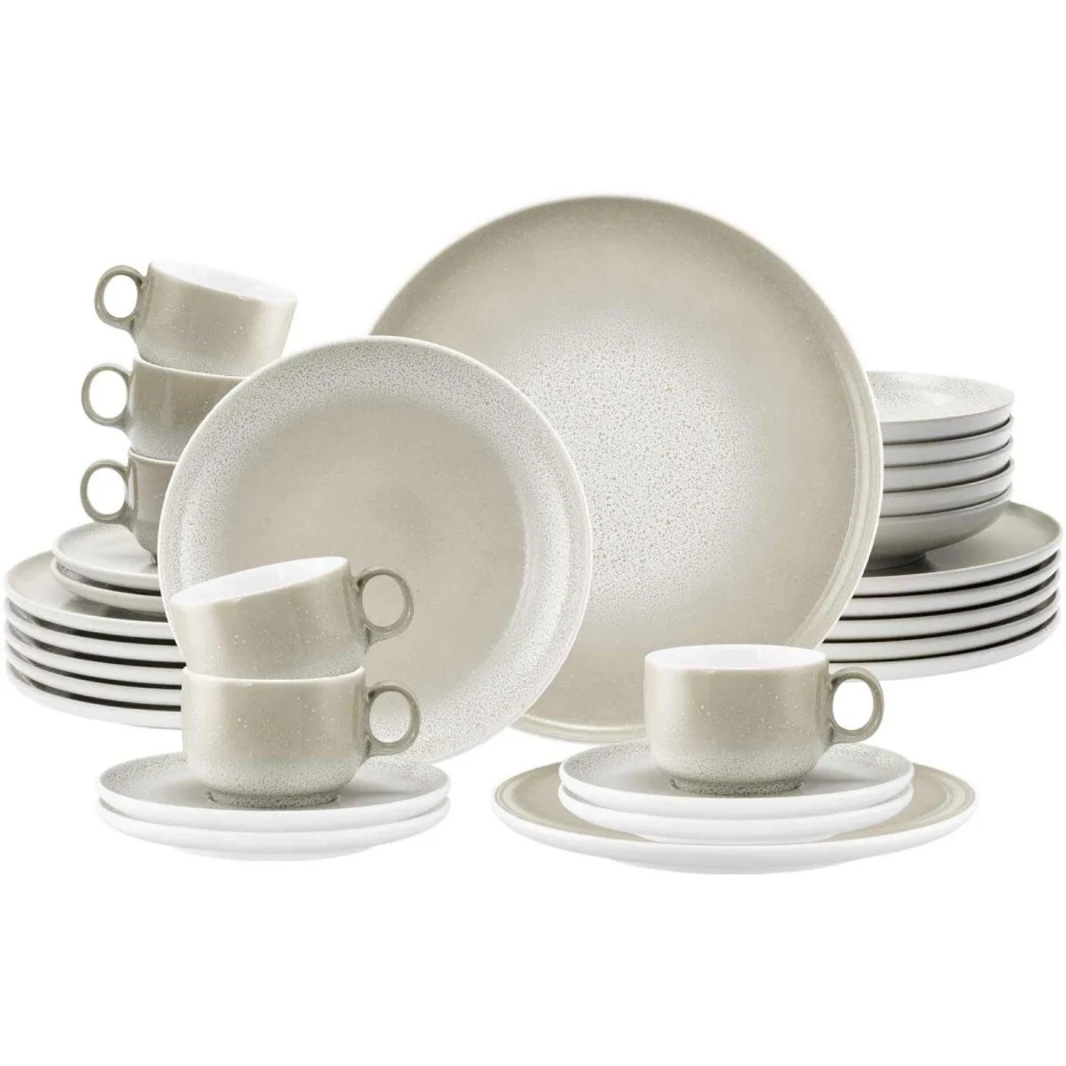 Seltmann Weiden Sento Home Kombiservice 30-teilig Aura Cream