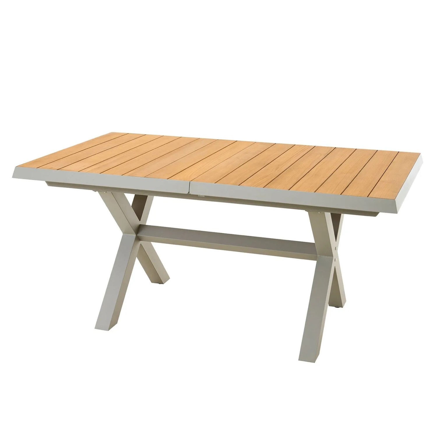 Siena Garden Gartentisch Sincro Rechteckig ausziehbar Holz Teak 90 cm x 160 cm