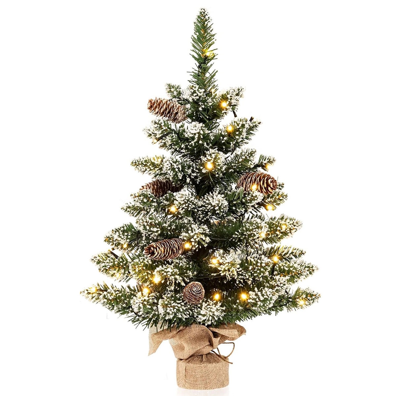 Costway Künstlicher Weihnachtsbaum Klein 60cm