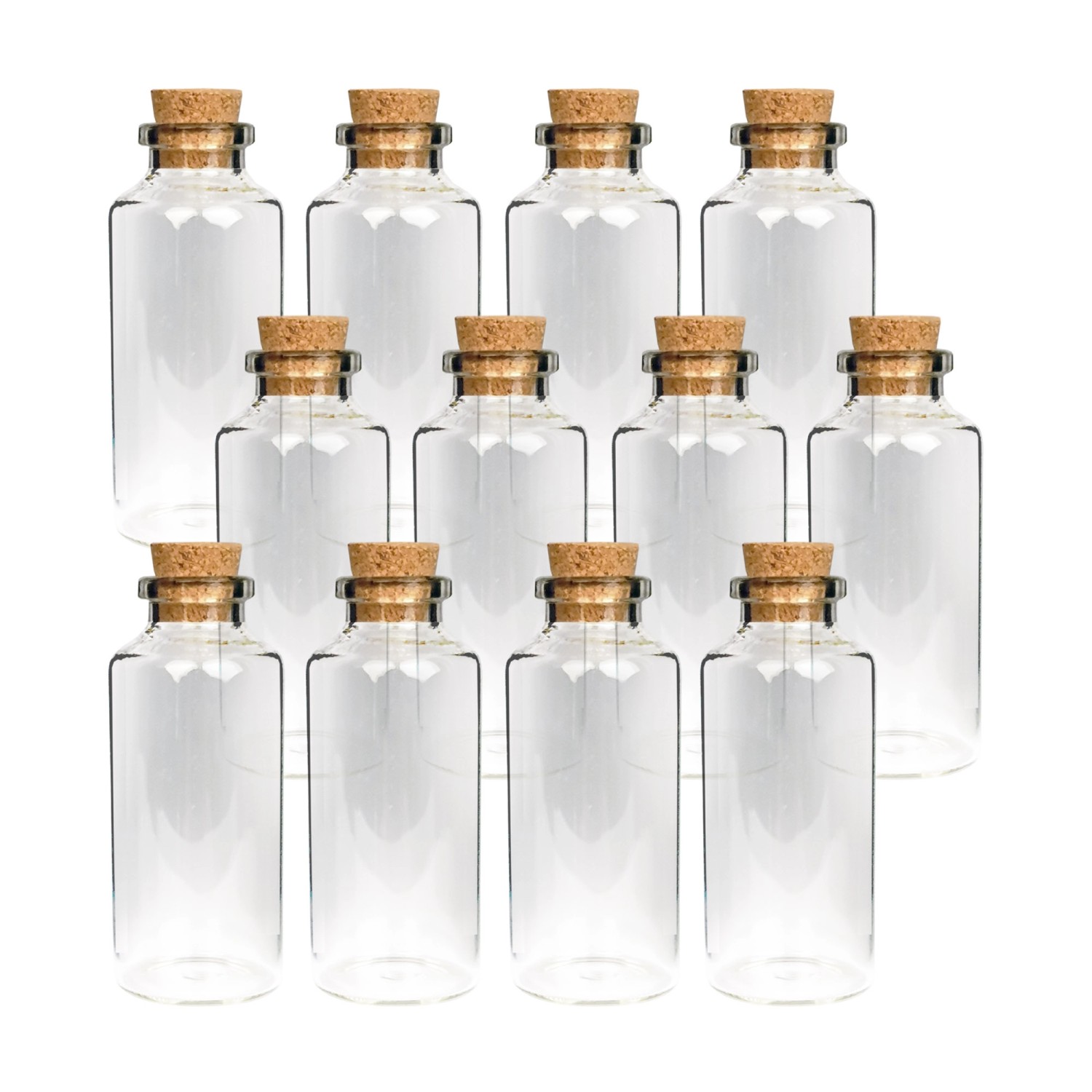 Bestlivings Fläschchen Glas mit Korken 30ml 24er Pack günstig online kaufen