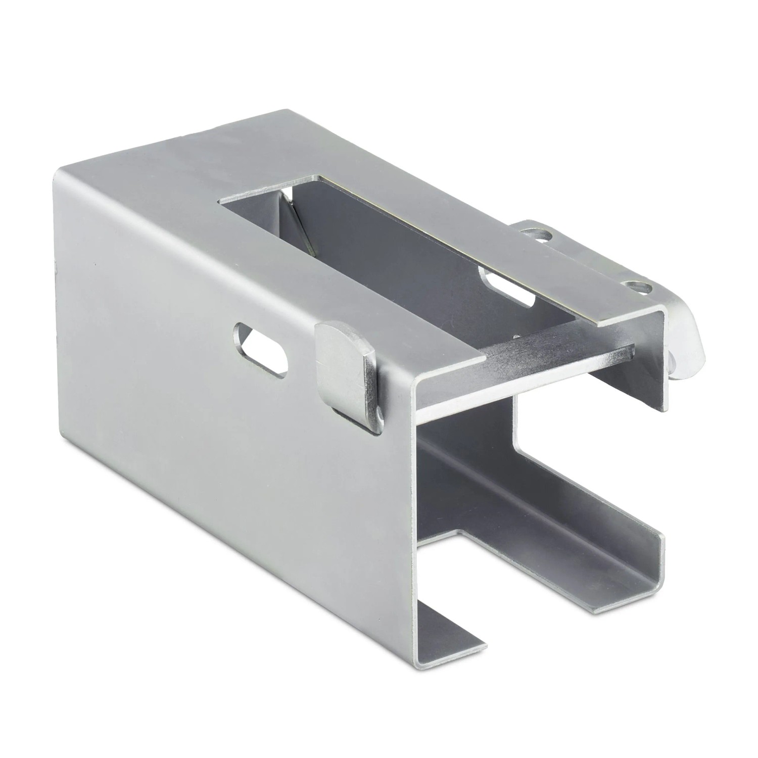 Relaxdays Anhängerschloss Stahl Edelstahl Silber Abschließbar 11 x 15 x 23,5 cm 2 kg