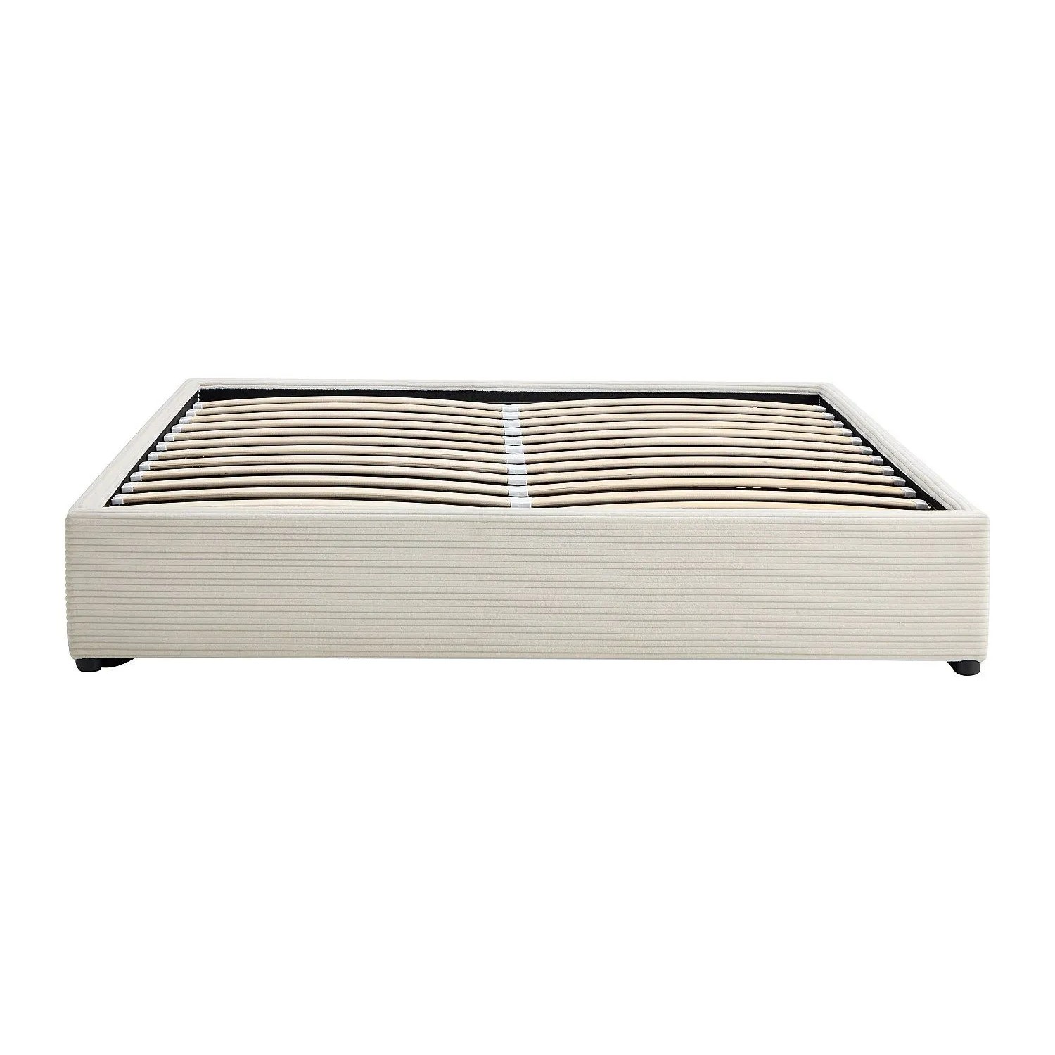 Vente-unique Bettgestell Mit Bettkasten Firmeo Beige 201 cm