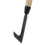 D&O Plattenfugenreiniger mit Stiel aus Eschenholz, Gartenhandgerät zur Fugenreinigung.