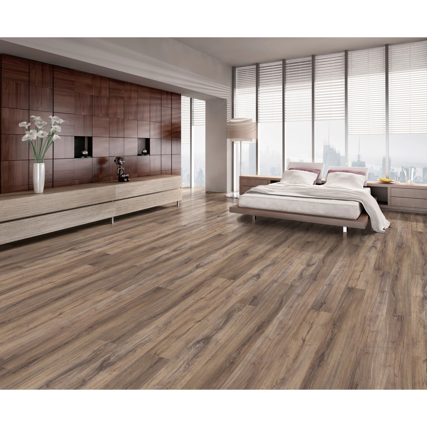 Vinyldesignboden Eiche Porto