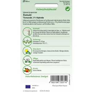 SAMEN PFANN Tomate Tomande F1