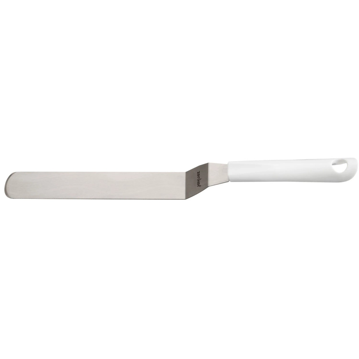 2 Stück Konditorpalette Gerade 30cm Edelstahl Mit Holzgriff – Tortenpalette Zum Glätten Von Sahne & Frosting