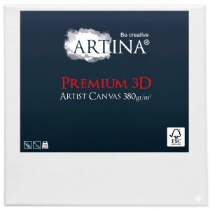Artina Premium 3D Keilrahmen 25x25cm FSC