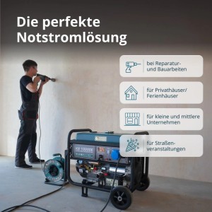 Könner & Söhnen Benzin-Generator KS 10000E